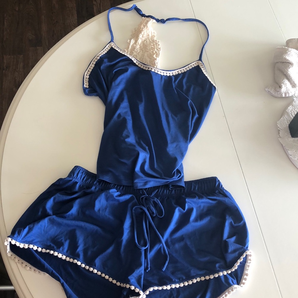 Pajama shorts/cami set